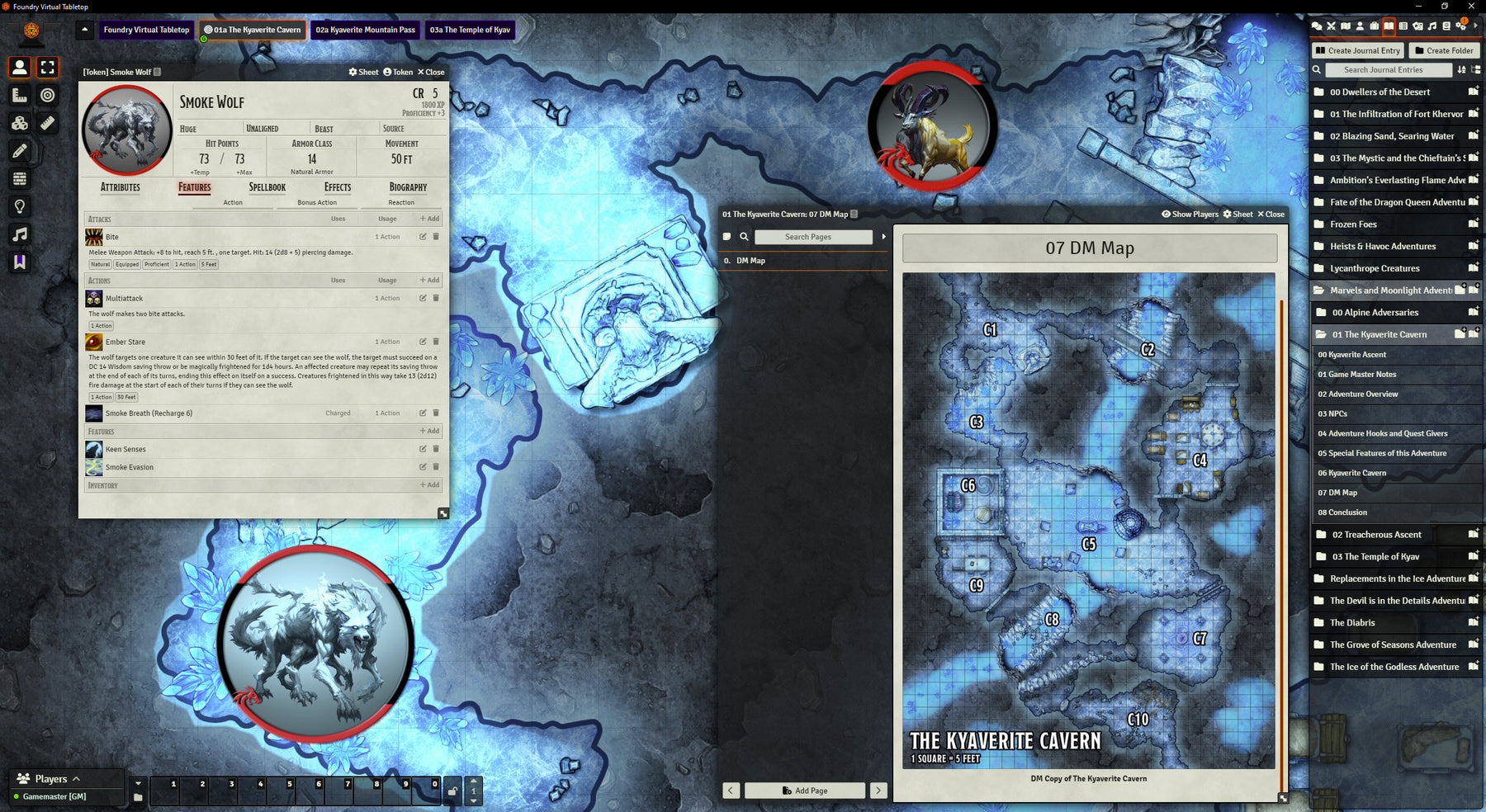 The Kyaverite Cavern